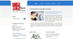 Desktop Screenshot of capoeira.org.hk